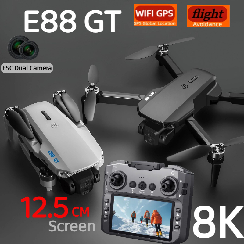 E88GT Drone 8K Professioneel H - Jjrc Drone X12 recensie en prijs